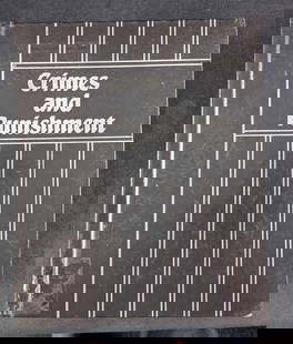 8 Volume Set of Crimes and Punishment Books: 8 Volume Set of Crimes and Punishment Books This is a complete set of the hardcover copy of Crimes and Punishments by Marshall Cavendish Corp. with various authors. These books were deaccessioned