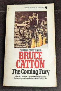 Bruce Catton The Coming Fury Paperback: Bruce Catton The Coming Fury. This was published by Washington Square Books (New York) in 1967. The book is approx 4" x 1" x 7" and it weighs 0.65lb. The book is in a good, vintage