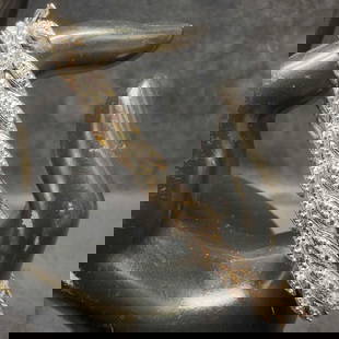 Cubic Zirconia Leaf Design Sterling Silver 925 Bracelet: This item is in good pre-owned, previously used/displayed condition with noticeable light wear, and surface scratches. Please reference all photos for full details. This piece of jewelry has been