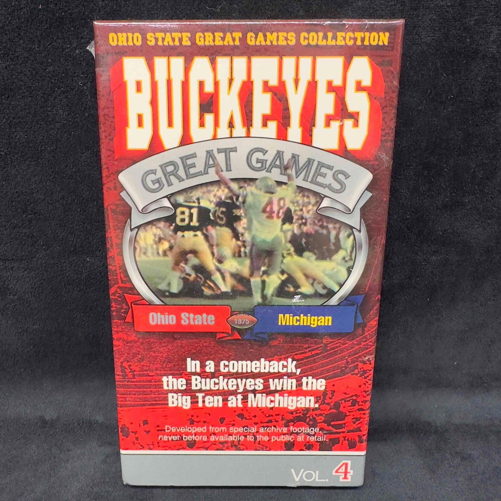 Buckeyes Great games Volume 4 VHS New Sealed (1 of 4)