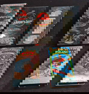 Jurassic Park 1 & 2 Buck Rogers Little Rascals VHS Tapes: Jurassic Park 1 &amp; 2 Buck Rogers Little Rascals VHS Tapes. This includes:  (1) Jurassic Park - MCA Universal. This was released in 1993. 2 Hrs 7 Mins. This is approx 4 1/4&#34; x 1 1/8&#34; x 7 1/2