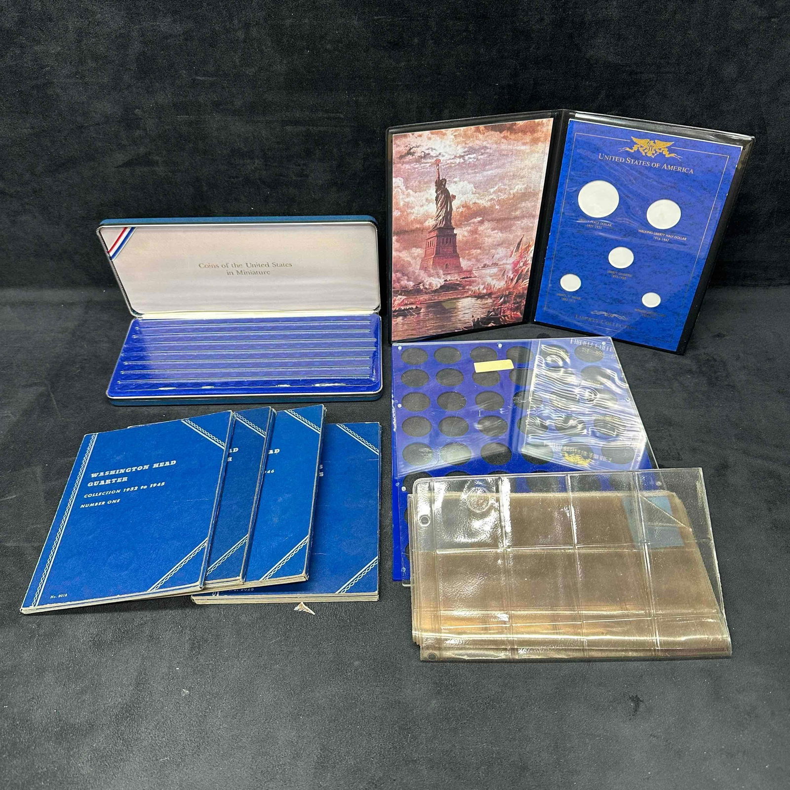 Coin Collecting Supplies Folders Cases Divider Pages (1 of 4)