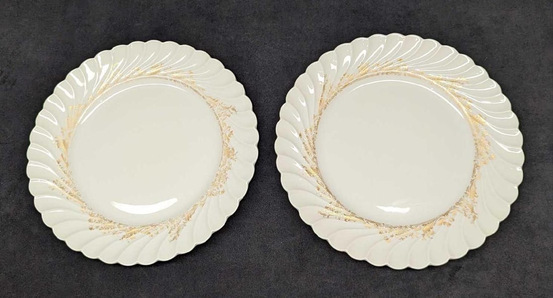 Retired Haviland Ladore 2 Dinner Plates (1 of 6)