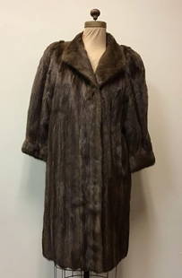 Lunaraine Mink Fur Coat Jacket Vintage Fashion: Lunaraine Mink Fur Coat Jacket Vintage Fashion. Made by an unknown manufacturer. This coat features a brown interior linen, a "Premont" interior neck tag, a "Canada MInk" tag on the right interior pan