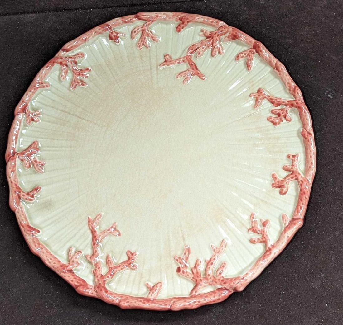 Vintage Retired Fitz & Floyd Oceana Dinner Plate H K57 (1 of 5)