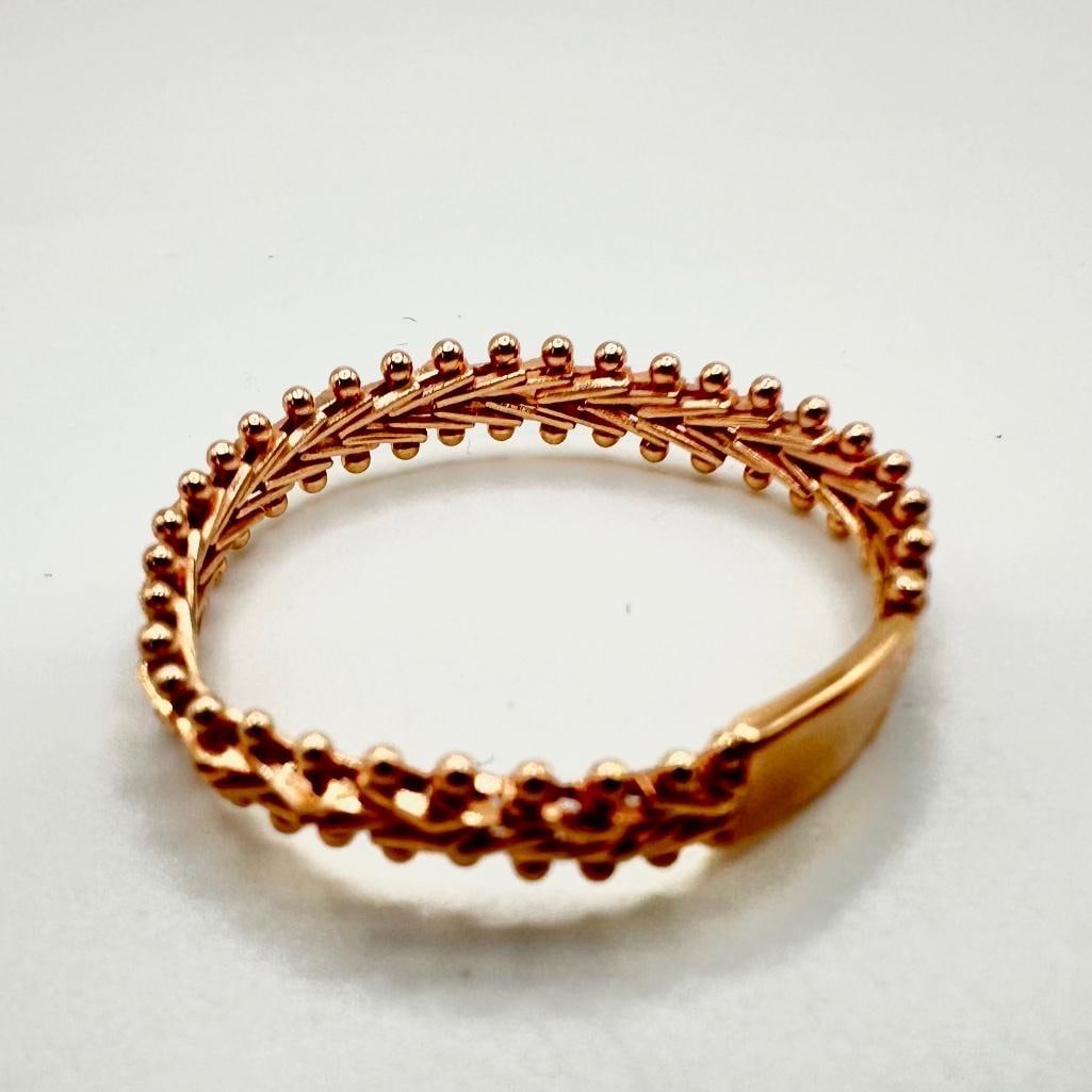 14k Gold Chain Ring (1 of 2)