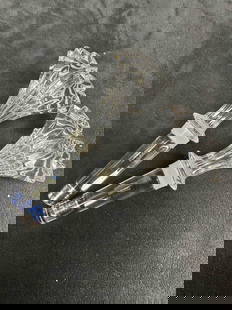 Marquis by Waterford Crystal Brookside Wine Bottle Stopper Set Glass Art: This lot includes a pair of marquis by Waterford Crystal Brookside Wine Bottle Stoppers made of lead crystal. Original tag still intact. No chips or cracks in good condition considering age and storag