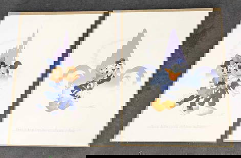 Disney Don Williams Donald Duck & Mickey Mouse & Minnie Mouse Prints: Disney Don Williams Donald Duck & Mickey Mouse & Minnie Mouse Prints. This lot contains, "Donald Ducks Into Disney's Hollywood Studios" and "Mickey & Minnie's Magic Kingdom Merriment" prints both base