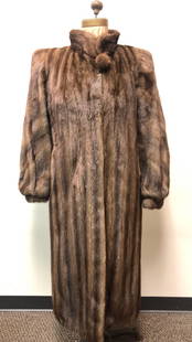 Mink Fur Coat Full Length Autumn Haze Pavlis: Mink Fur Coat Full Length Autumn Haze Pavlis ??????. American Legend N461168 U.S.A. Dark Brown Mink from America Pavlis Furs Arlington Heights. This coat features two exterior pockets with long sleeve