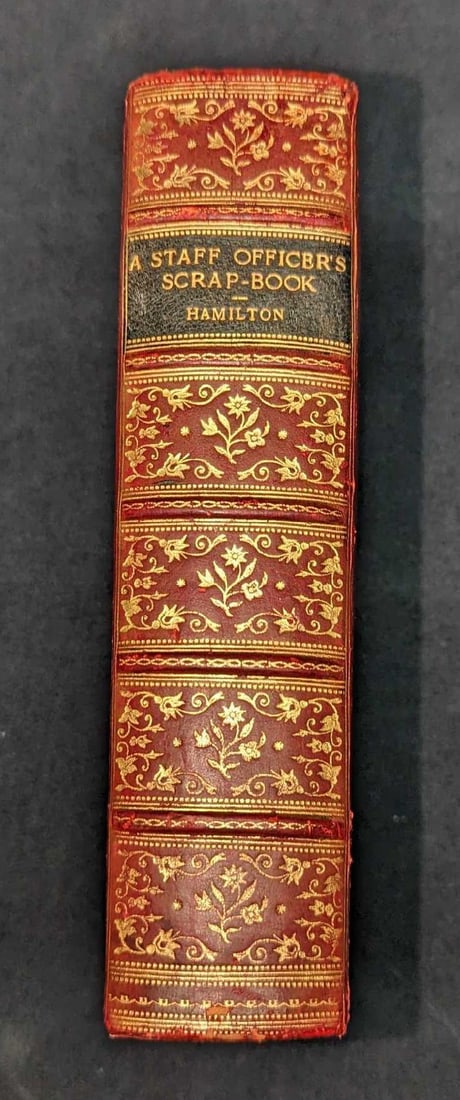 A Staff Officer's Scrap-Book Ian Hamilton Hardcover: A Staff Officer's Scrap-Book Ian Hamilton Hardcover. "A Staff Officer's Scrap-Book During The Russo-Japanese War" By General Sir Ian Hamilton, G.C.B. New Edition. This was published by Edward Arnold (