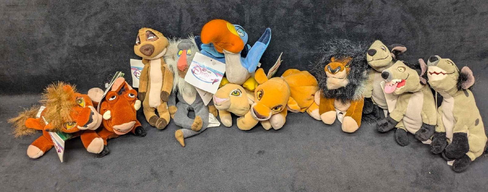 Disney's Lion King Bean Bags Lot of 11 (1 of 6)