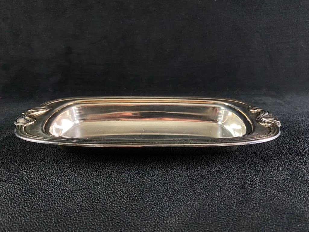 Rogers Butter Dish Silver-Plated (1 of 6)