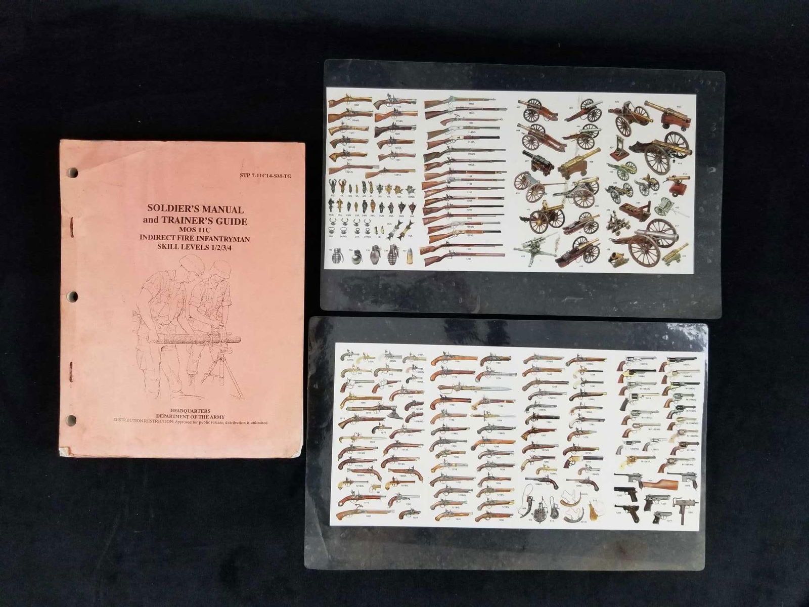 A Mixed Lot Of 4 Military Information Activity Book Weapons Firearms Manual Guide Trainer Army (1 of 11)