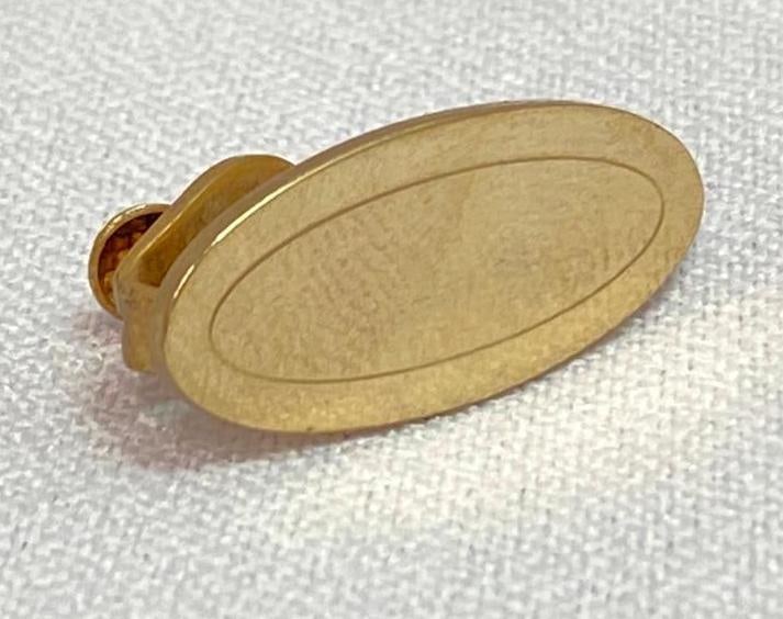 Vintage Gold-Filled Tie Clip: This piece of jewelry has been tested and researched prior to testing . Please view all our pictures they are part of our description. DETAILS: Metal - 12k Gold-Filled Color - Yellow Gold Stones - non