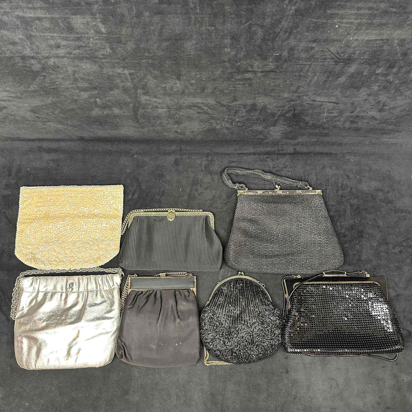 Vintage Collection of Evening Purse and Clutch Assorted Bags Set of Eight (1 of 9)