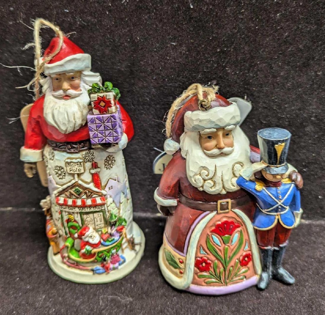 Jim Shore Resin Santa Claus Ornament And Figurine (1 of 8)