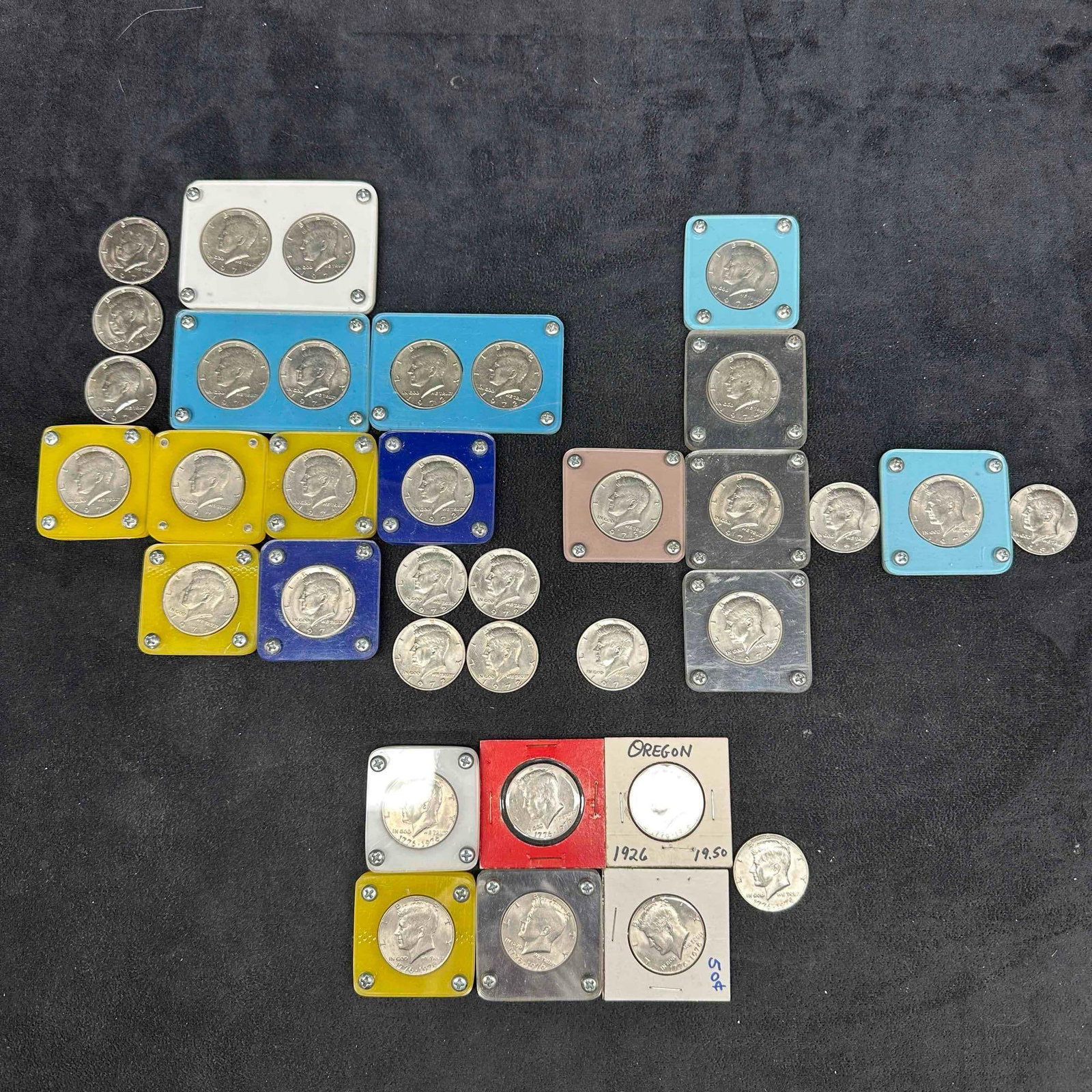 1971-1981 and Bicentennial Kennedy Half Dollar Collection Coin Set (1 of 9)