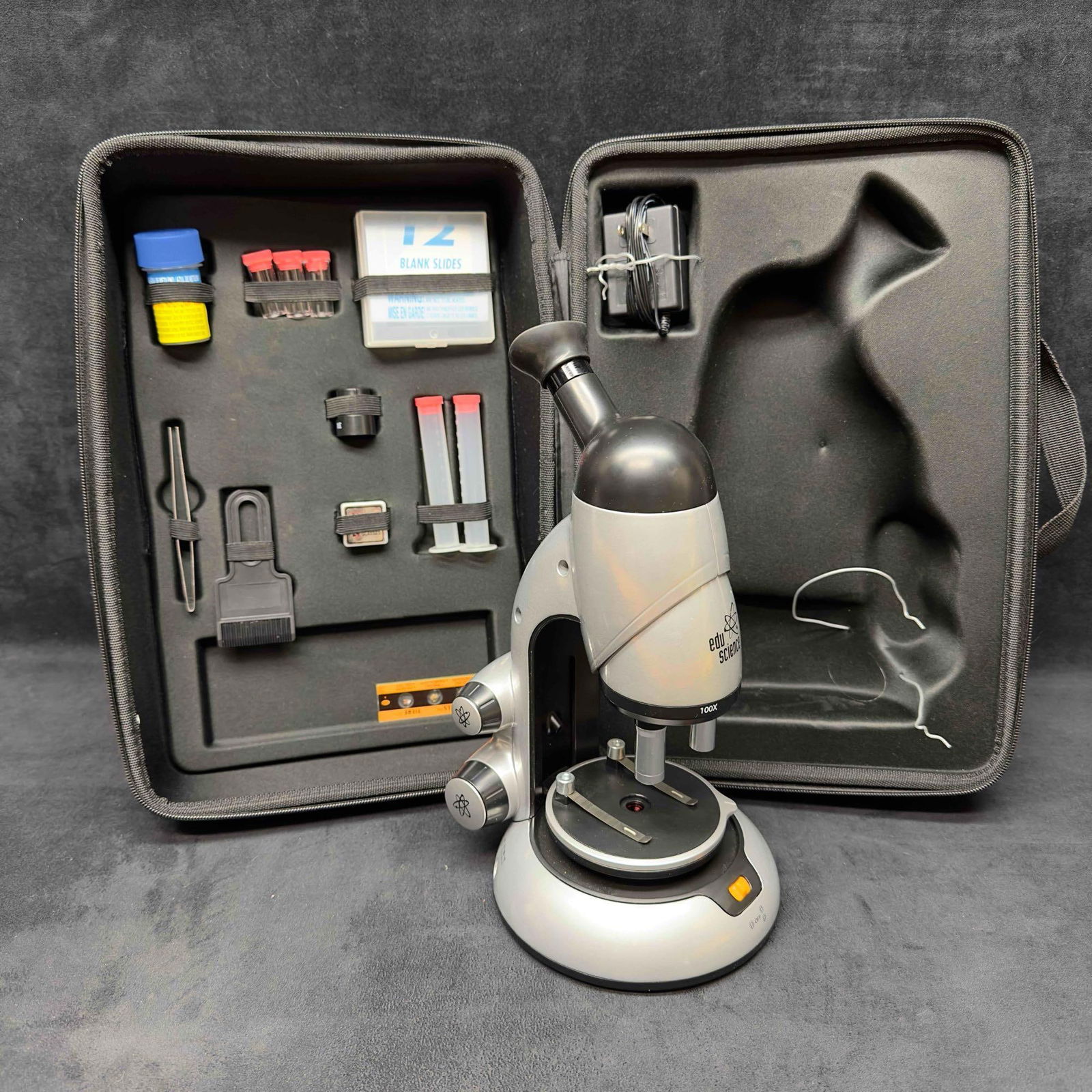 Edu Science Microscope & Accessories in Soft Case Bundle Toys R Us (1 of 5)