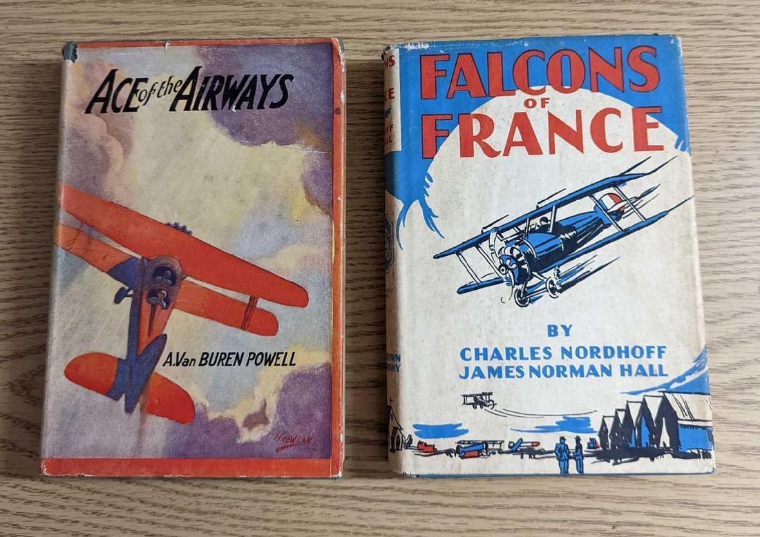 Falcons Of France & Ace Of The Airways Hardcovers (1 of 6)