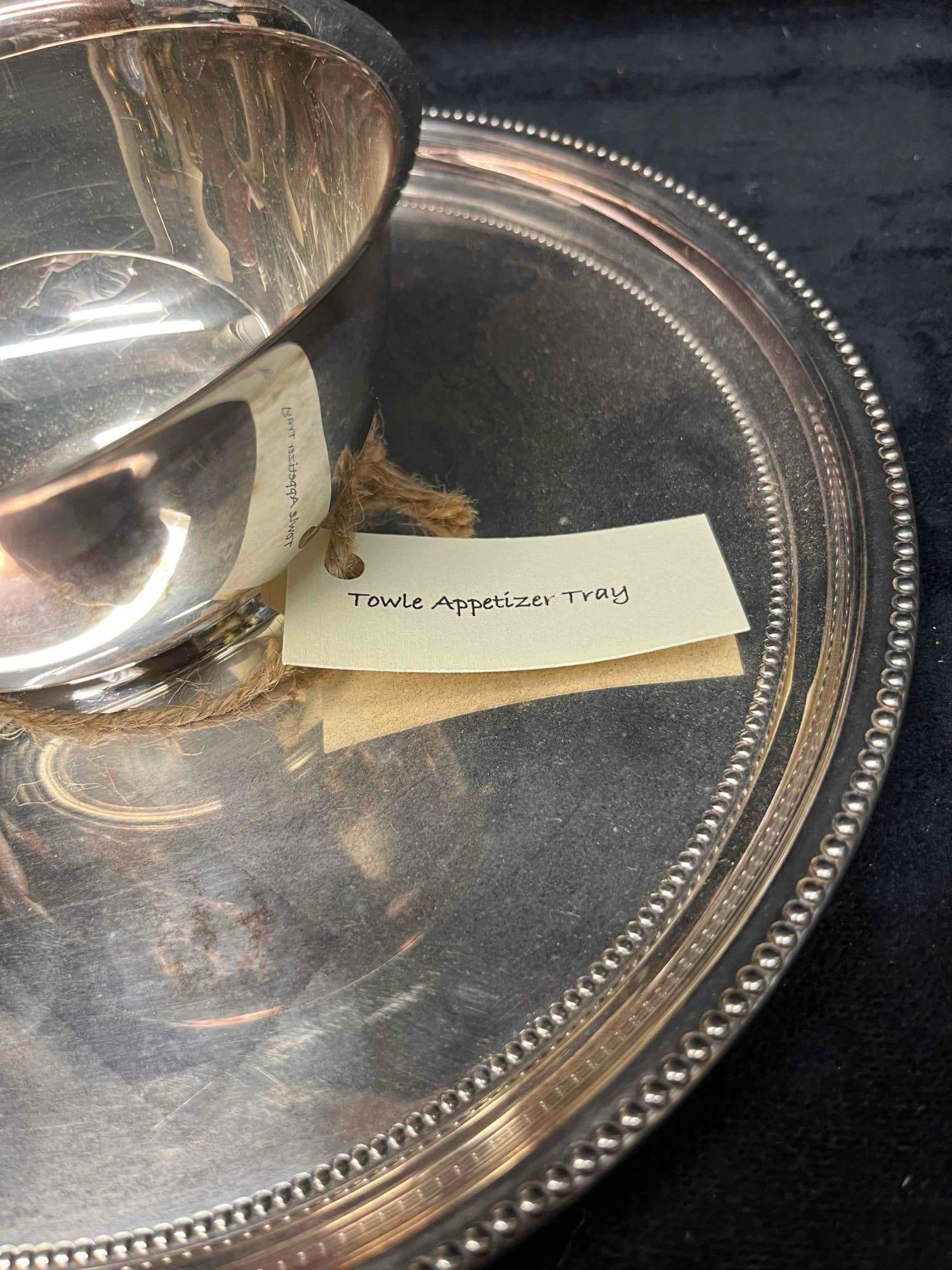 Towle Electro Plated Silver Appetizer Tray (1 of 1)
