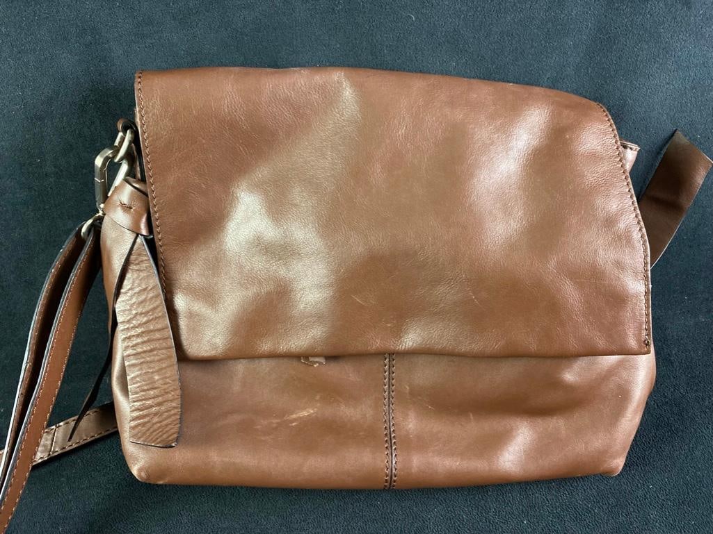 Nino Bossi Brown Leather Handbag (1 of 6)