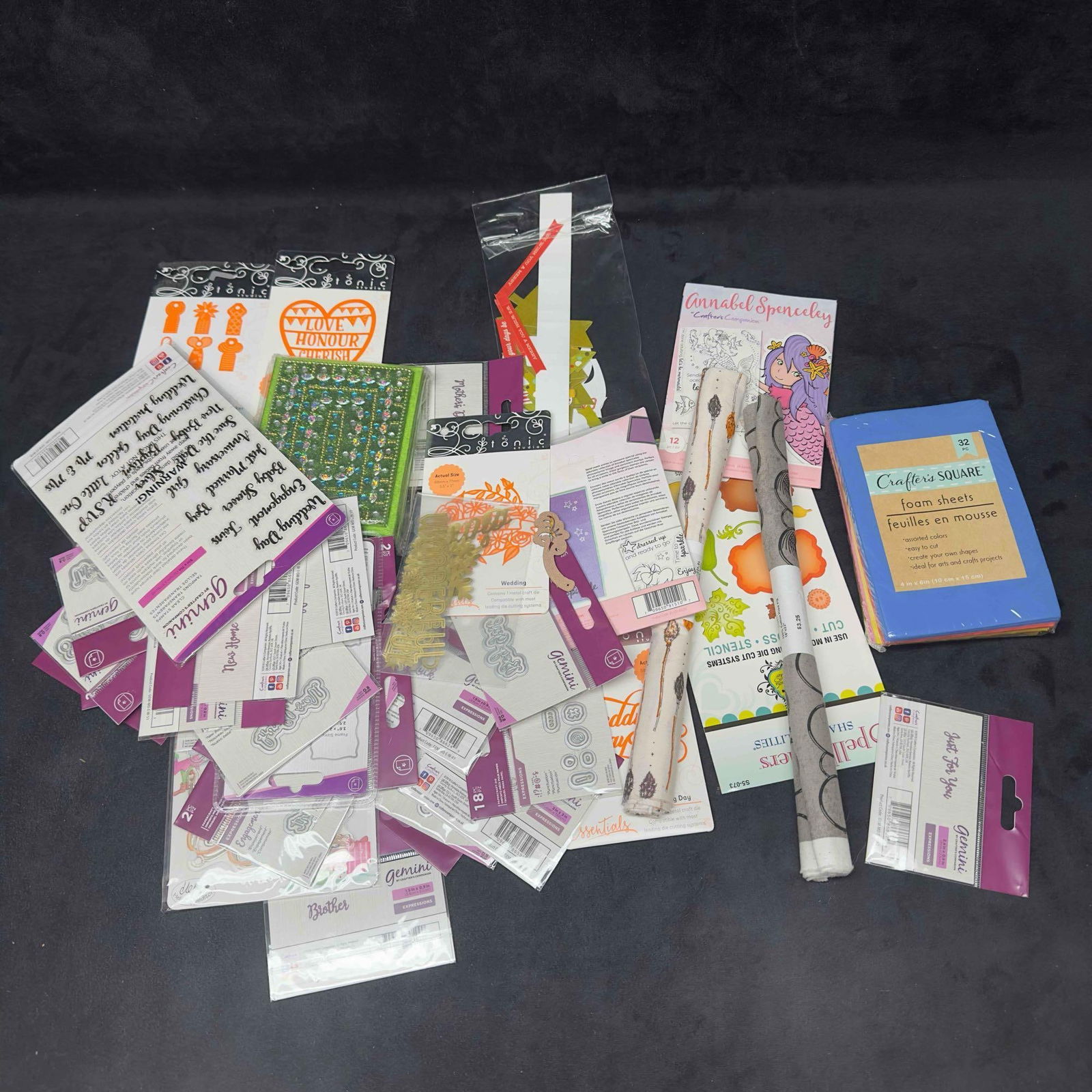 Arts and Crafts Stickers Stamps Papercraft Lot (1 of 9)