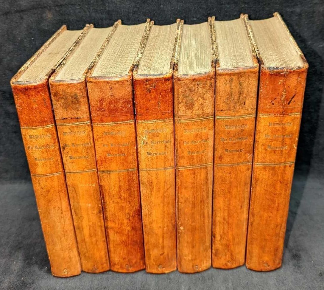 Incomplete 1857 Memoires Du Marechal Marmont Duc De Raguse (1 of 11)