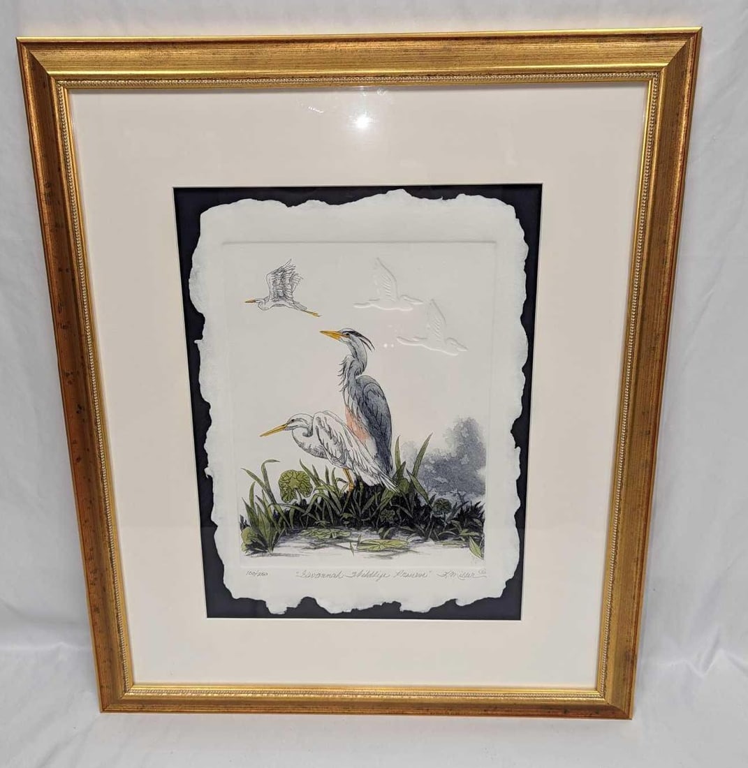 S&N Kathy Miller Savannah Wildlife Preserve Etching (1 of 7)