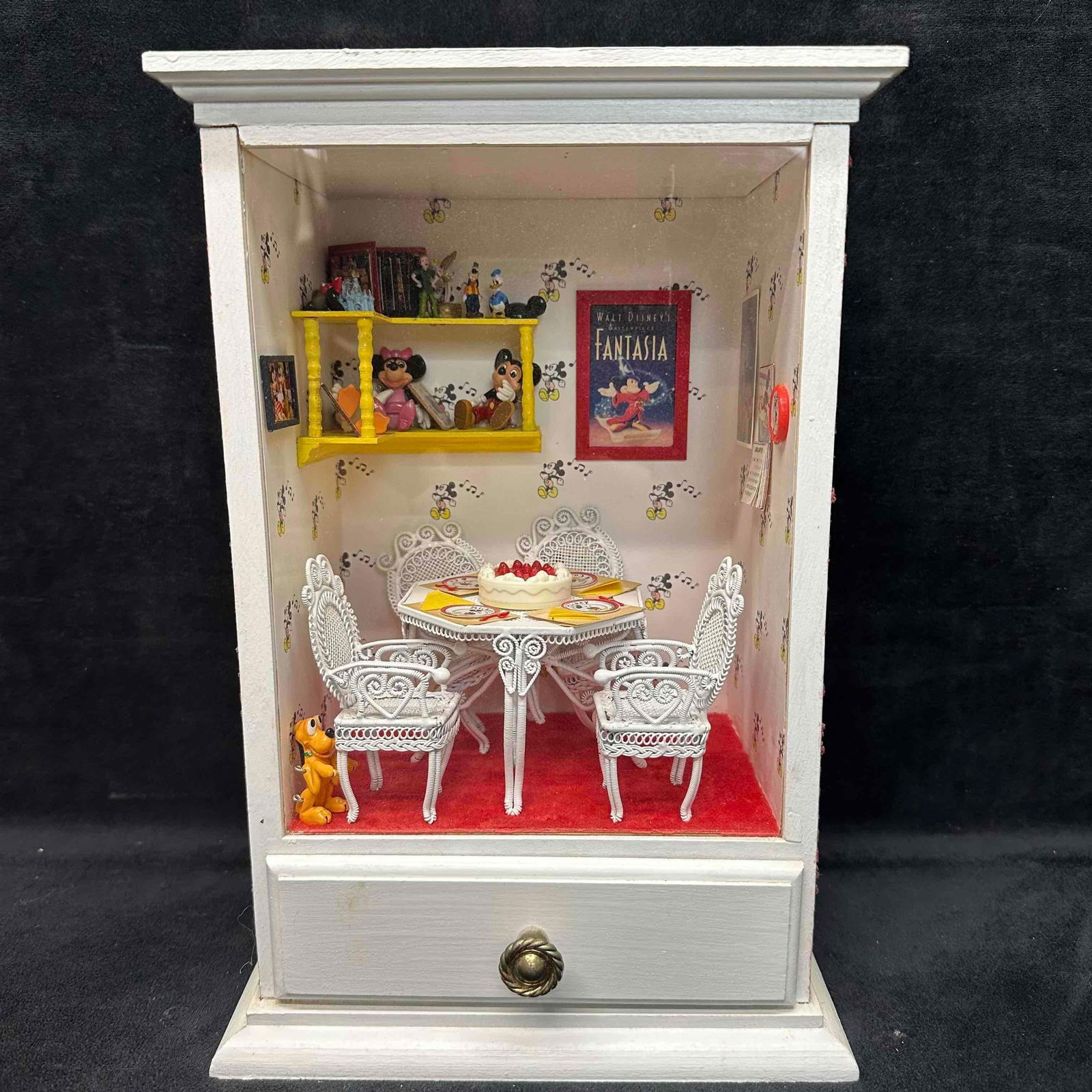 Disney Style Mickey Mouse Themed Miniature Room Box Display (1 of 9)