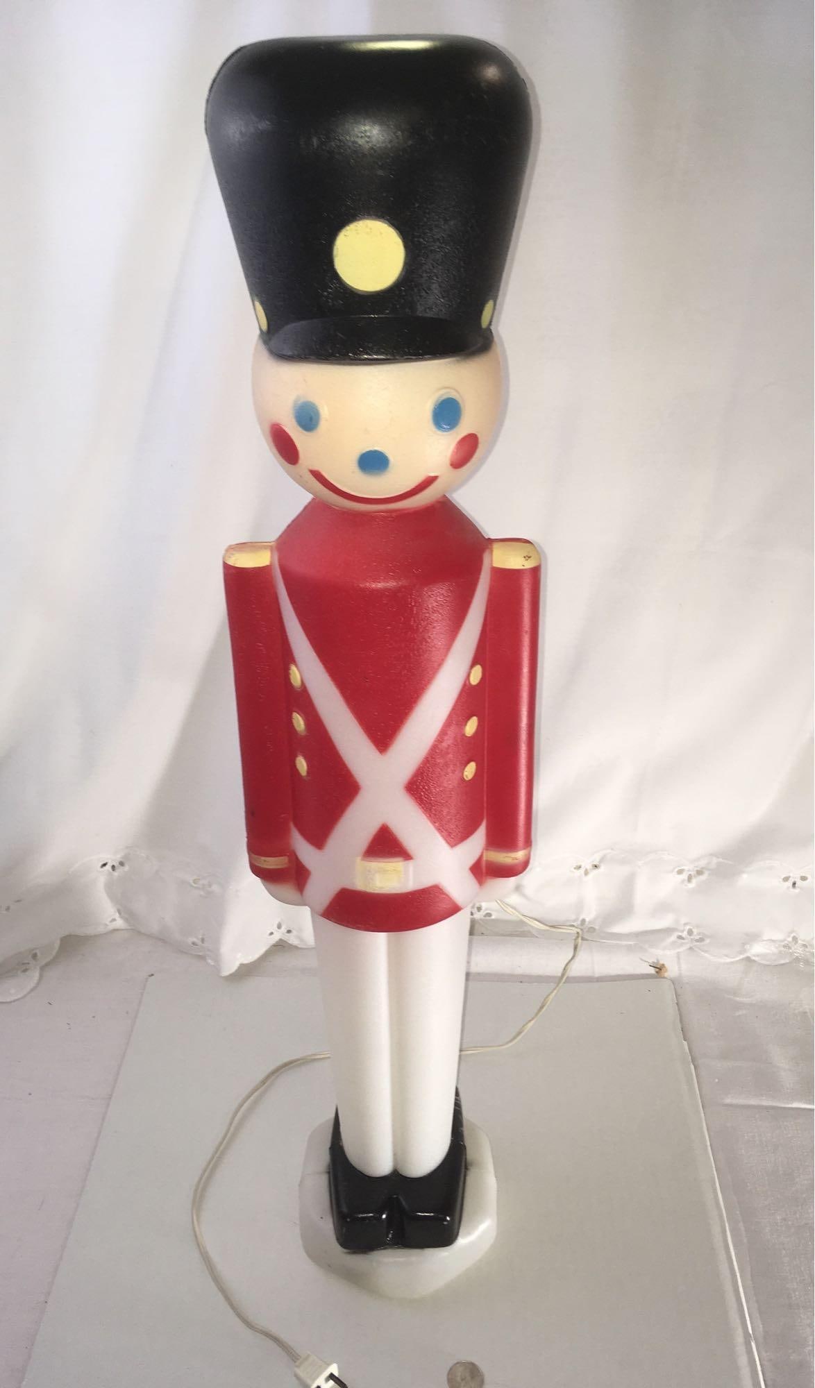 Vintage Christmas 30" Light-Up Toy Soldier (1 of 5)