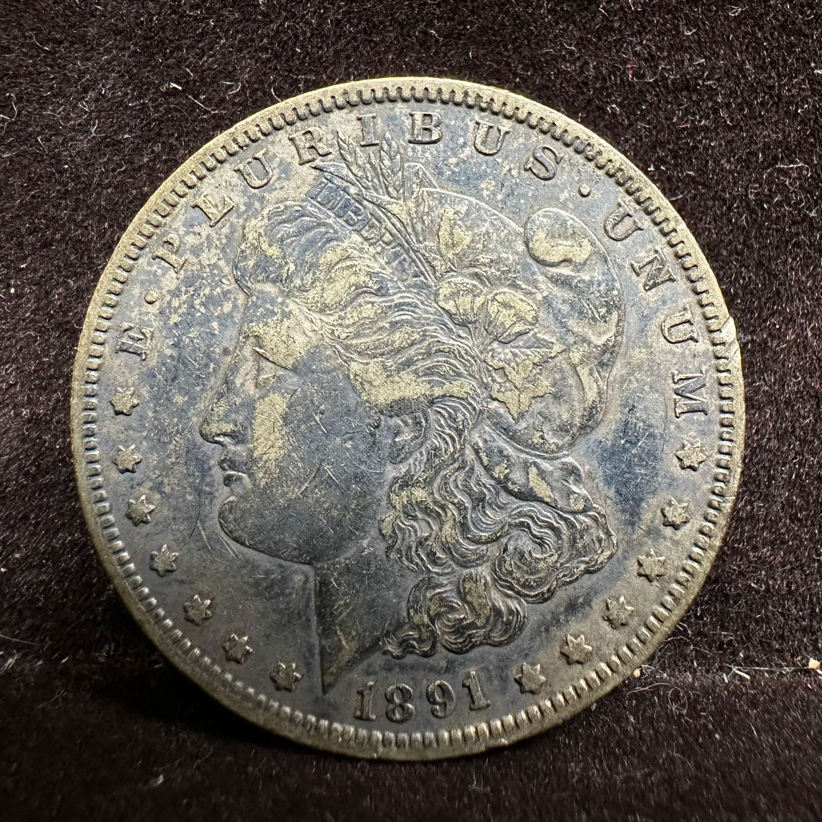 1891 Morgan Silver Dollar Coin O Mint K91 (1 of 4)