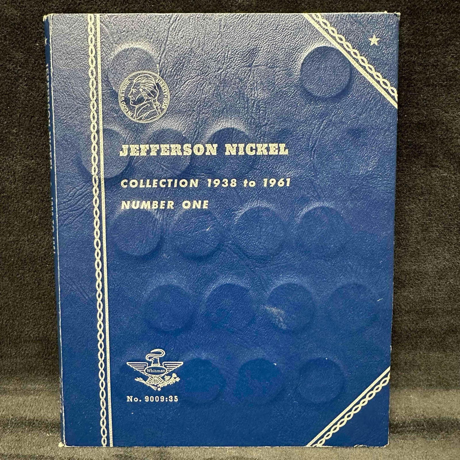 Jefferson Nickel Collection 1938 to 1961 Lot of 57 Nickels Album Coin Set (1 of 7)