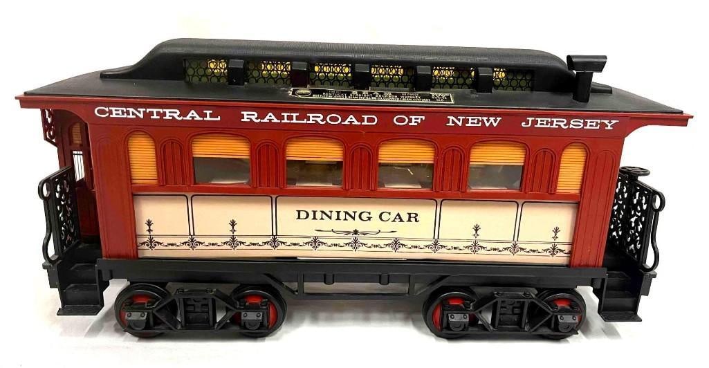 Empty Jim Beam Central Railroad Of New Jersey Dining Car Decanter (6) (1 of 8)