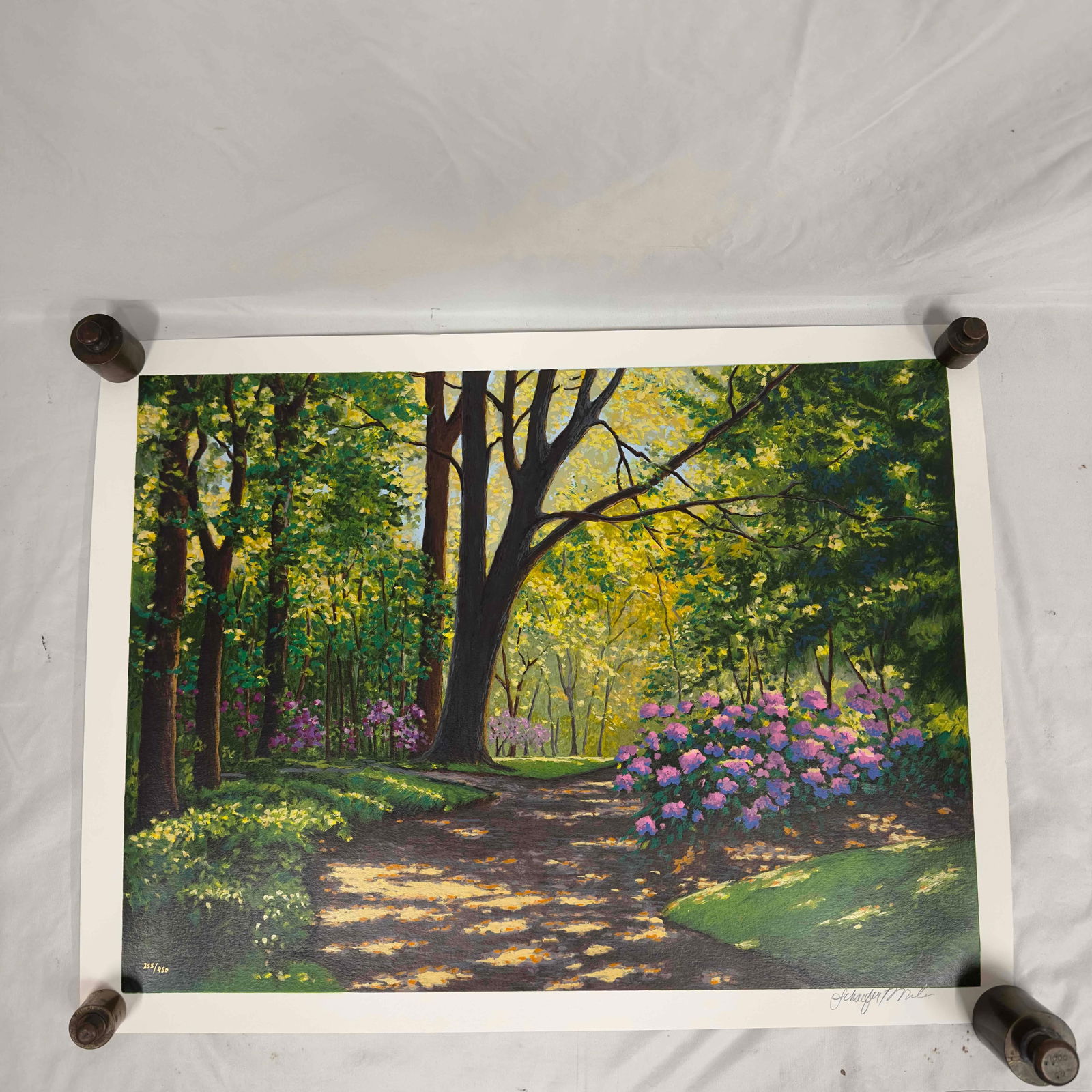 Schaefer Miles Into the Light Large 2006 Serigraph Signed and Numbered (1 of 15)