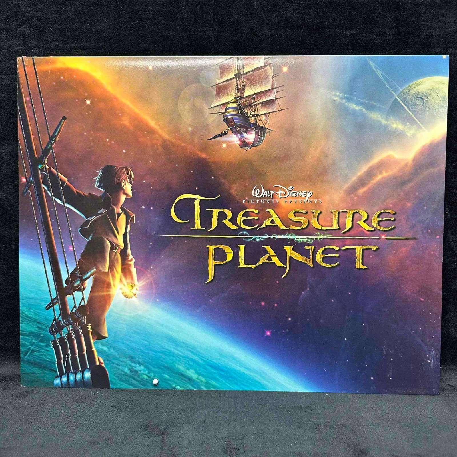 Disney Store Treasure Planet Lithograph Portfolio Set of Four Prints (1 of 6)