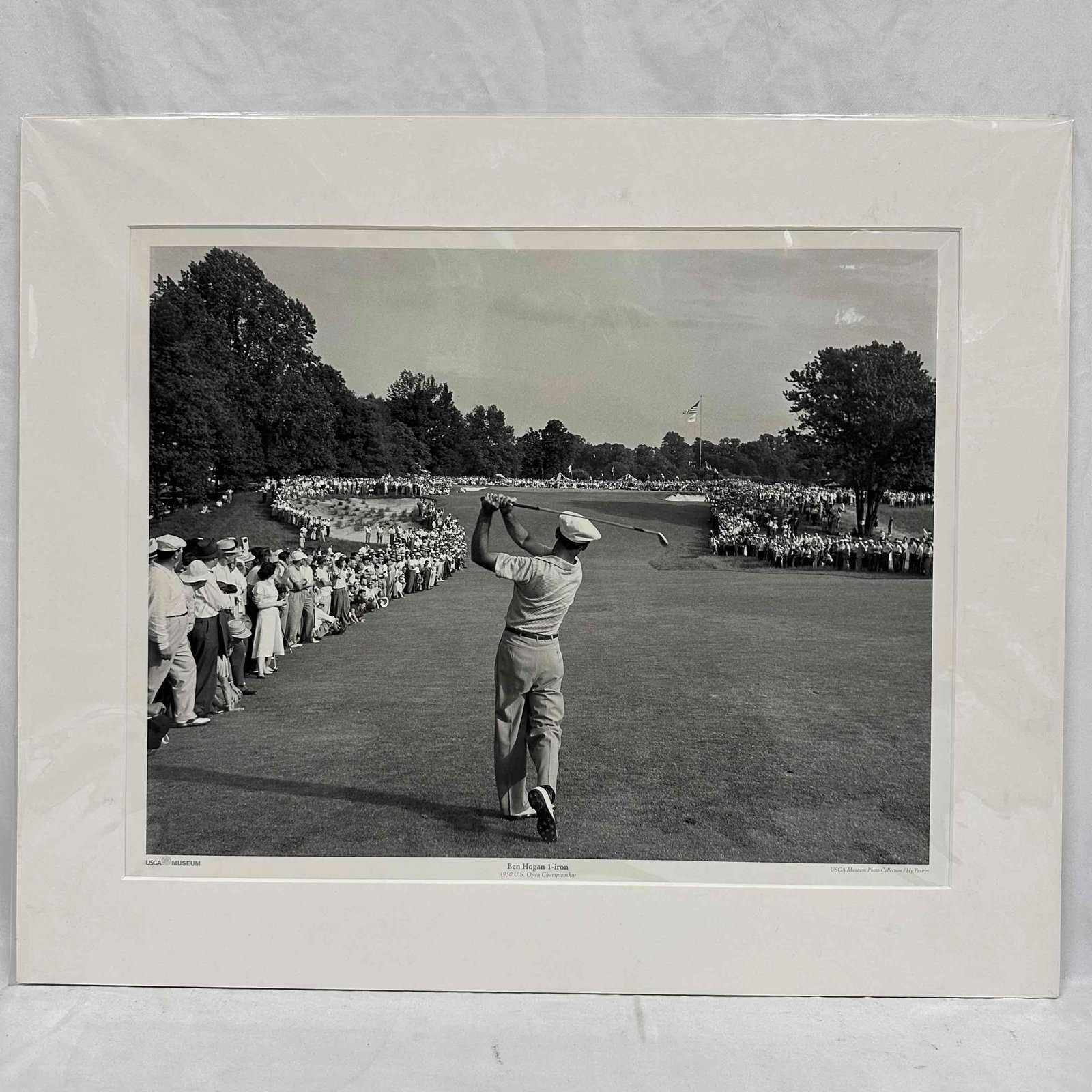 Ben Hogan 1950 U.S. Open Championship 1-Iron Shot USGA Photo Print Hy Peskin 20 x 24 (1 of 7)