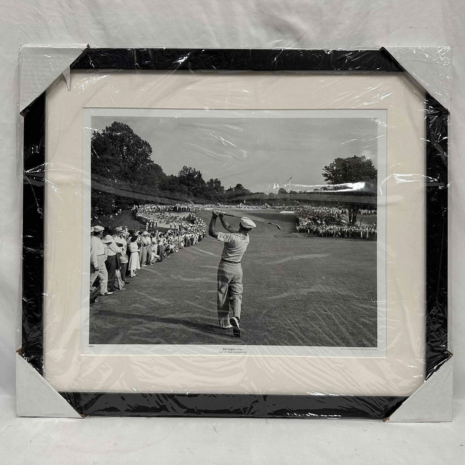 USGA Museum Ben Hogan Famous 1-Iron 1950 U.S. Open Championship Framed Golf Print (1 of 10)