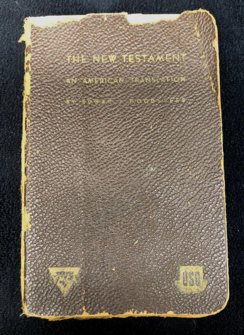1942 Special Army Navy Edition of "The New Testament: An American Translation" by Edgar J. Goodspeed (1 of 9)