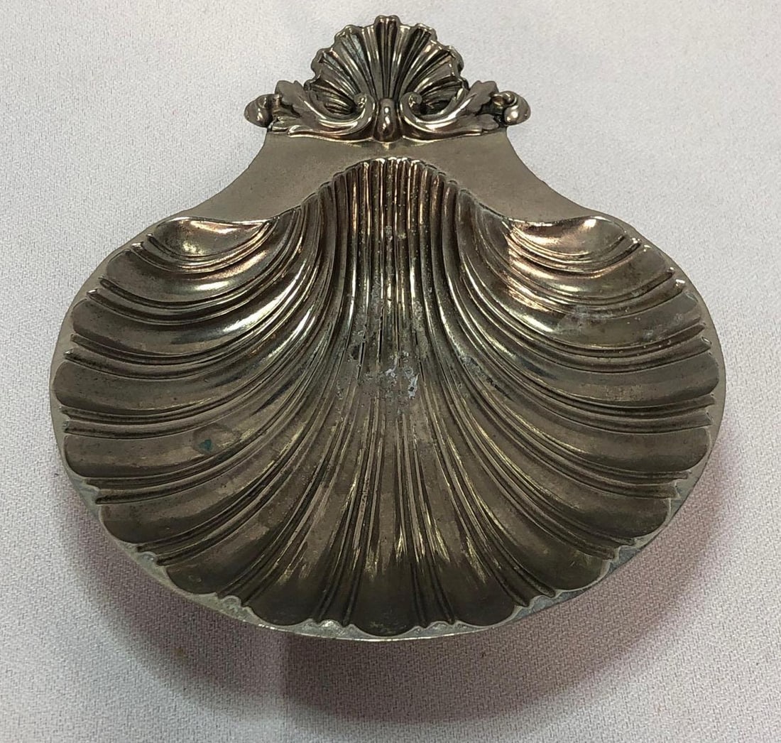 Vintage Bell Mark Shell Shaped Silver Plated Dish (1 of 5)