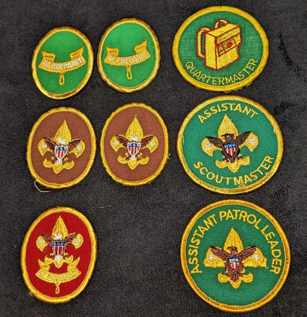 8 Vintage Boy Scouts Of America Patches (1 of 2)