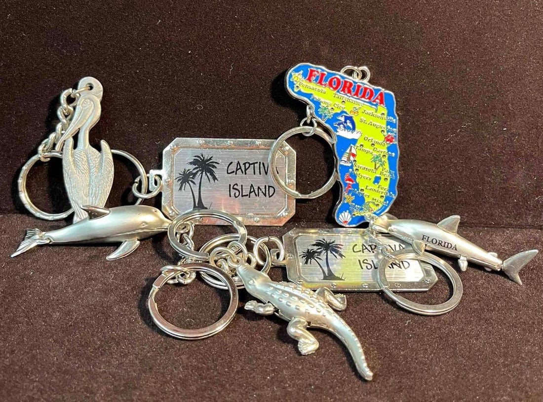 Florida Keychains Random Bundle (F18) (1 of 10)