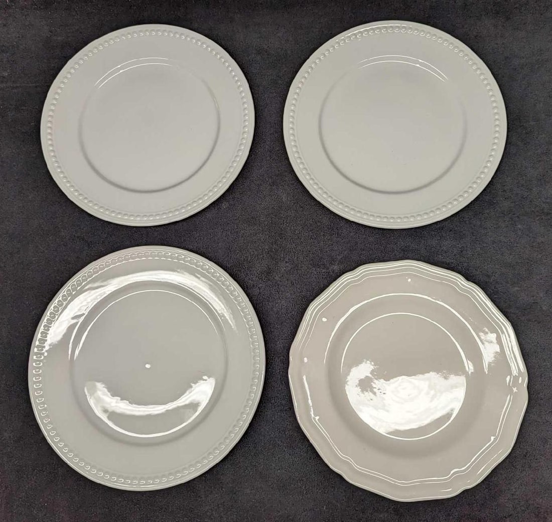 3 Fitz & Floyd & 1 Gibson Designs China Salad Plates (1 of 5)