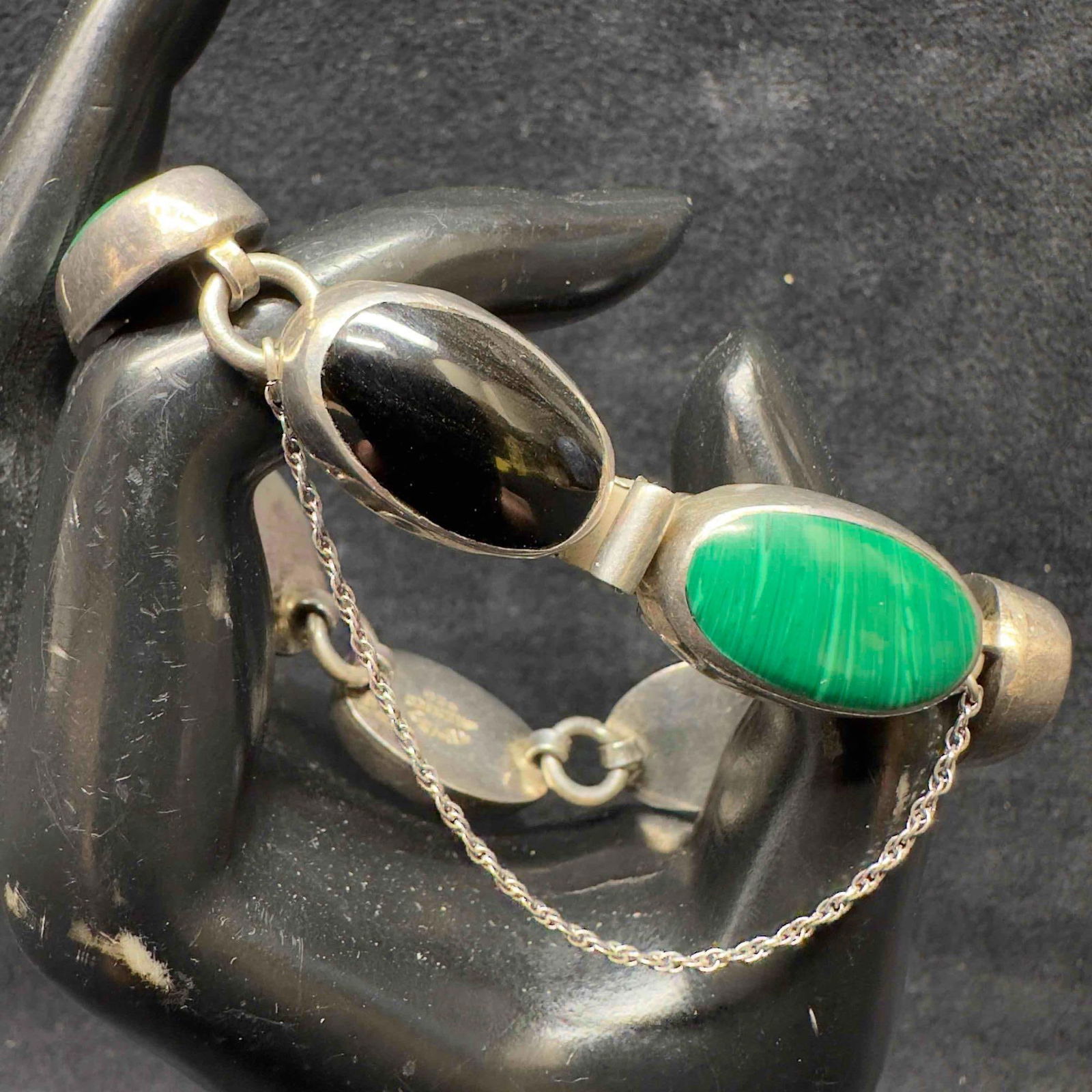 Multi Gemstone 925 Sterling Silver Bracelet B25 (1 of 10)