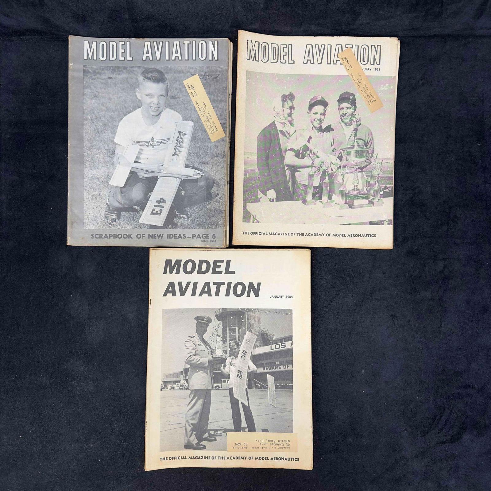 Model Aviation Magazine 1960's Lot of 31 Thirty One Magazines Collection Set (1 of 6)