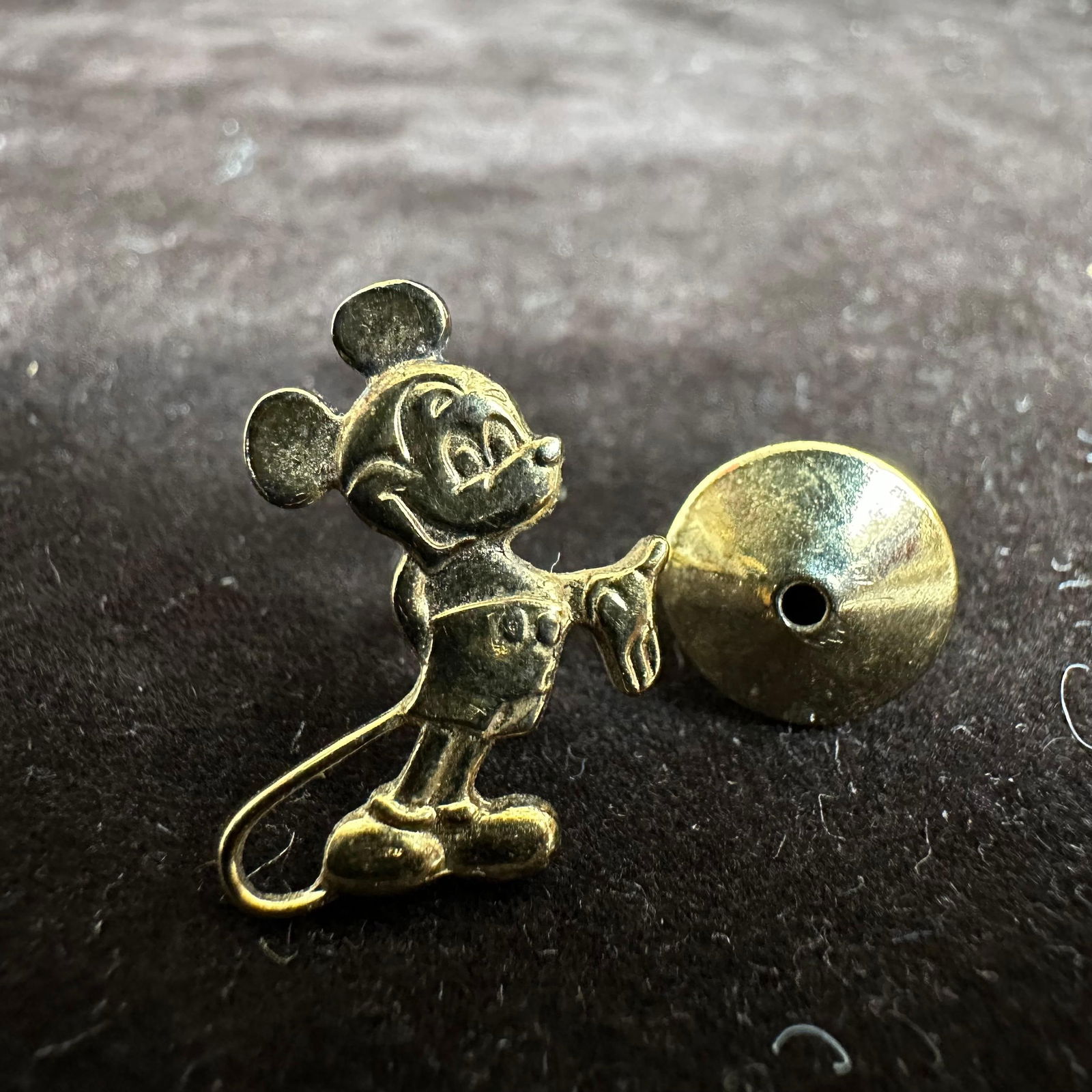 Gold Plated Sterling Silver Disney Mickey Mouse Pin (1 of 11)