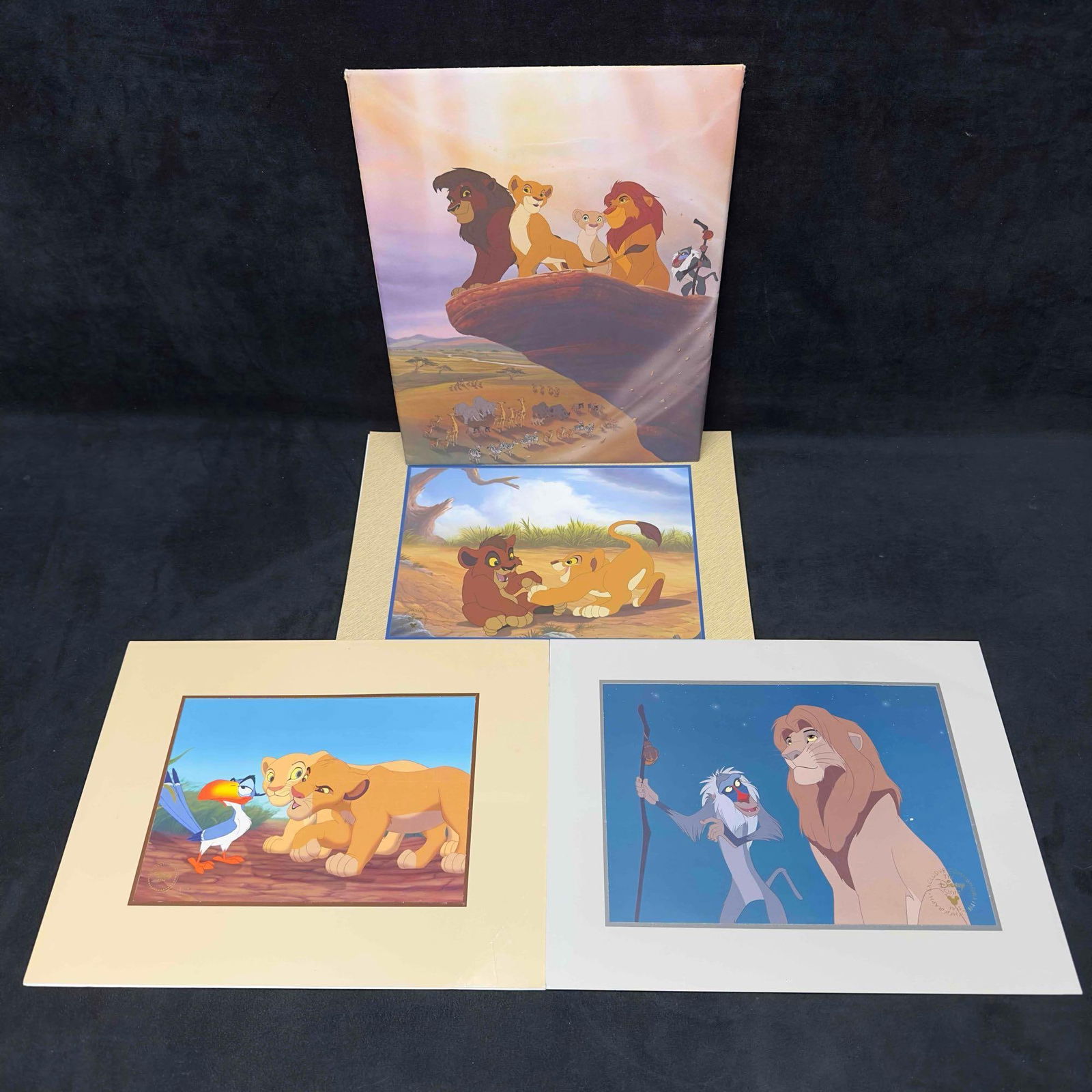 The Lion King II Simbas Pride Disney Store Exclusive Commemorative Lithograph Set (1 of 7)