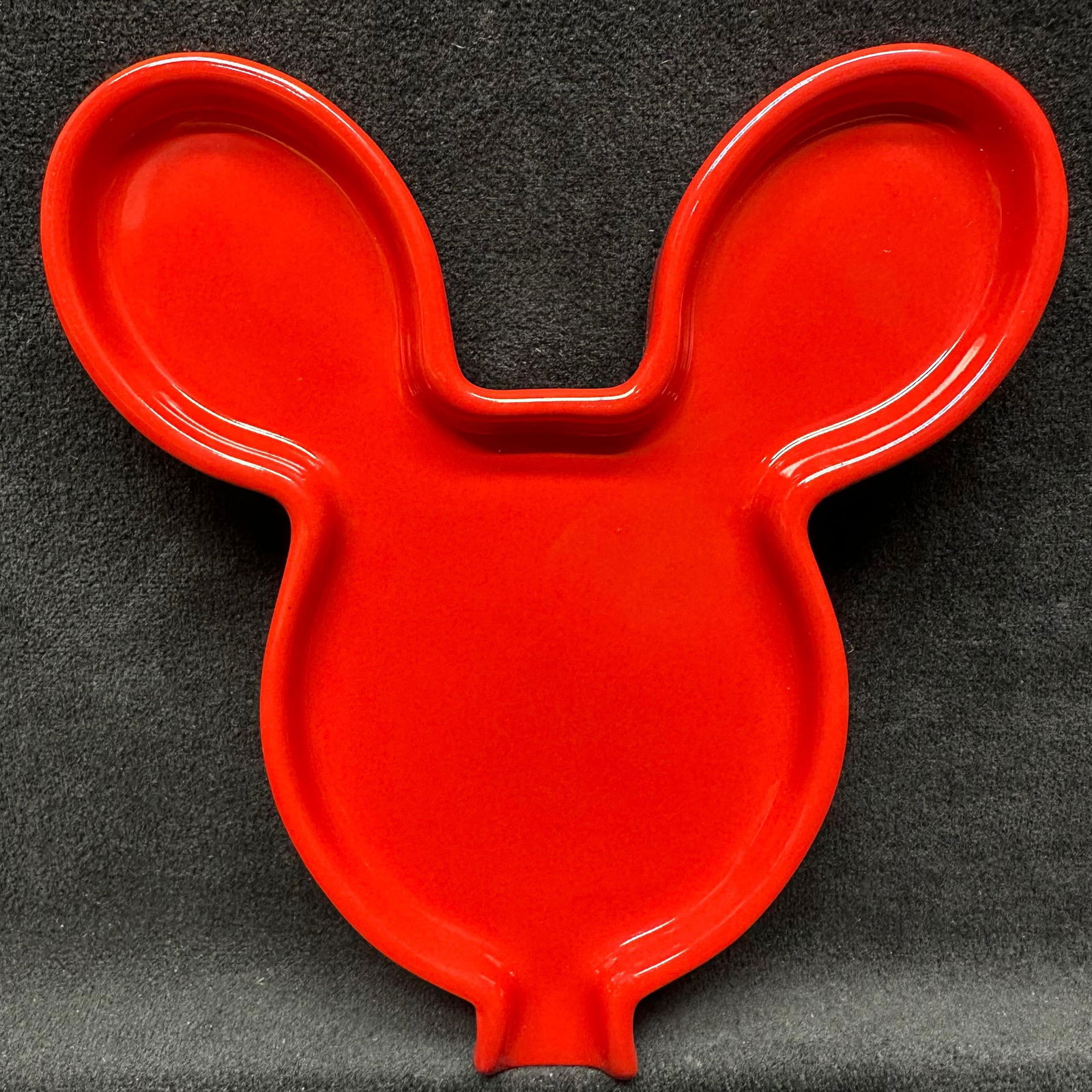 Mickey Mouse Red Balloon Spoon Rest Disney Dish (1 of 7)