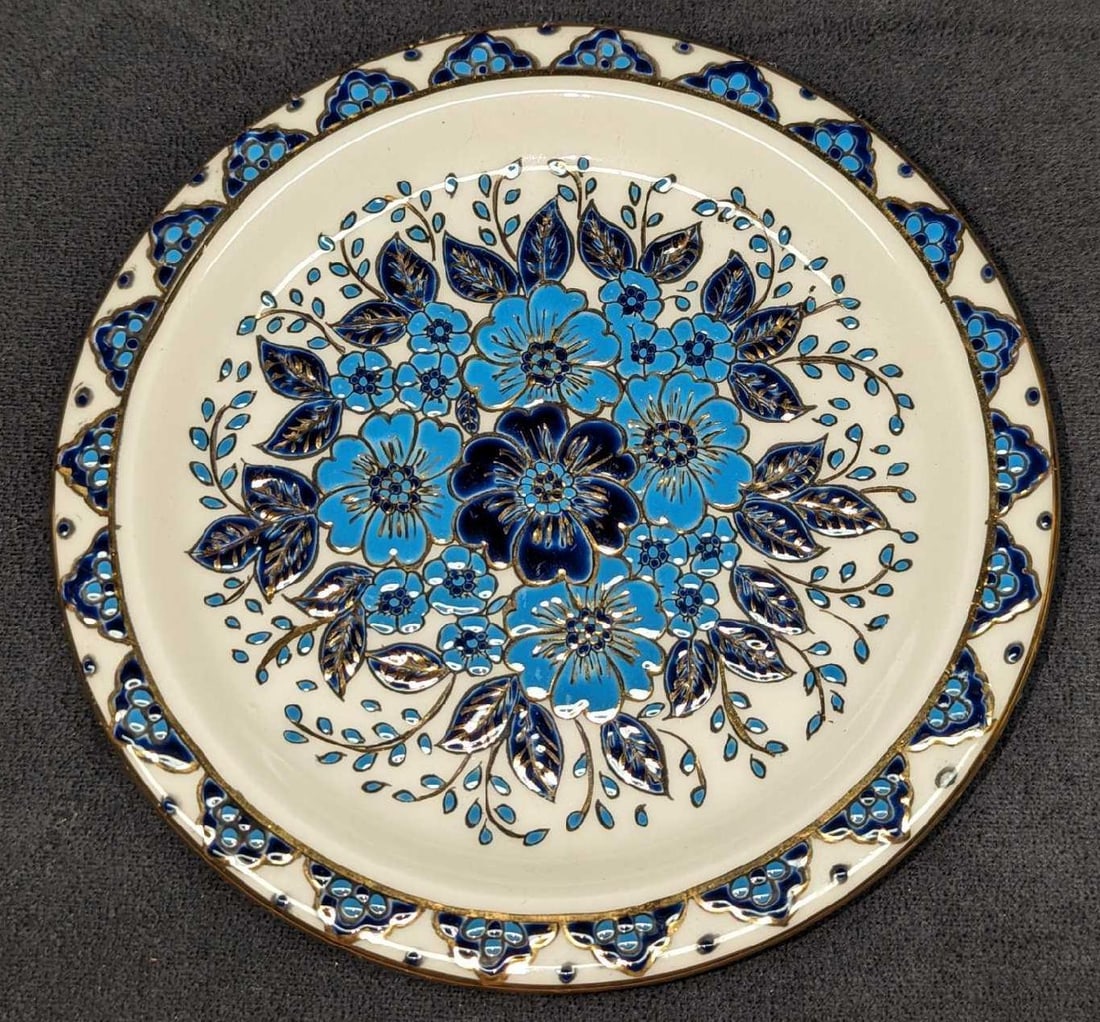 Ceramic Handmade Olympia Rhodes Greece Plate (1 of 6)