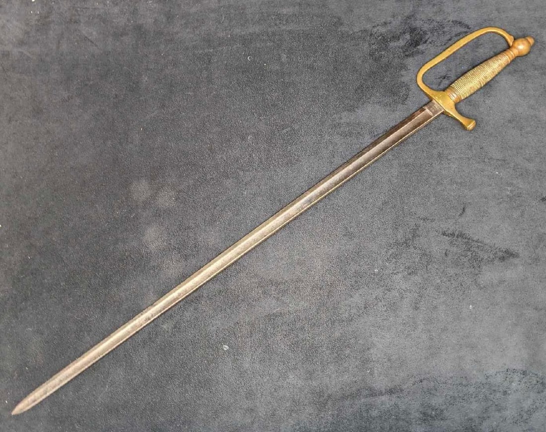 US Civil War Antique 19th Century Emerson & Silver Musician Sword (1 of 14)