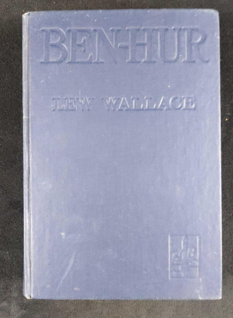 Vintage Ben Hur Lew Wallace Hardcover Book: Ben-Hur: A Tale Of The Christ" by Lew Wallace. Published by Harper And Brothers Publishing in 1922. Book is in good, vintage condition with minor shelf-wearing on hardcover and deckled edges op p
